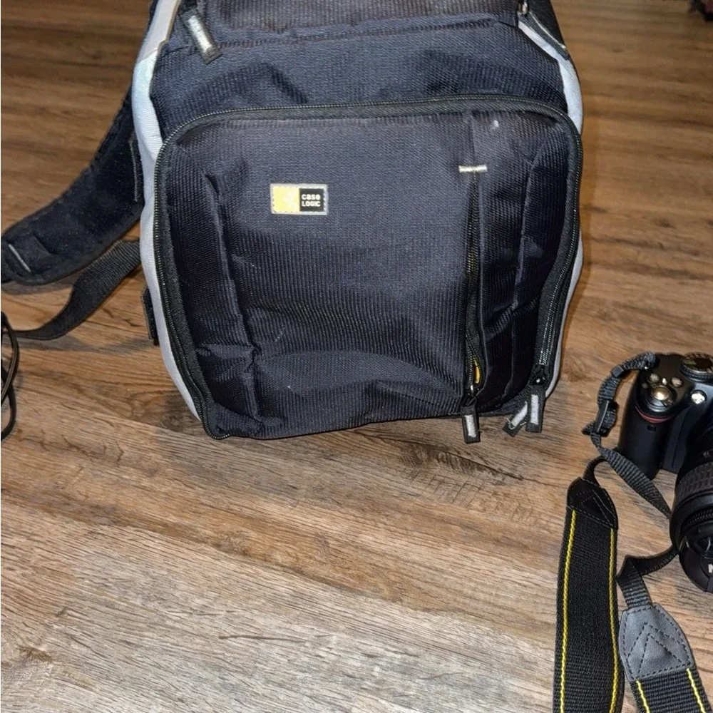 Nikon Black and Yellow Camera Bag